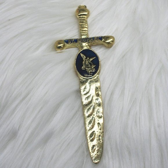 COPY - Saint Michael Archangel Sword Amulet | San Miguel Archangel Espada Amule… - Picture 4 of 7